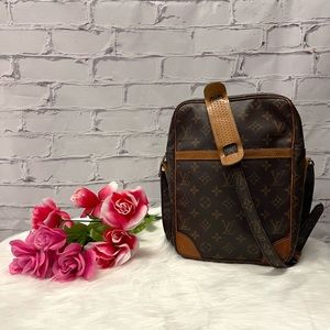 Louis Vuitton Monogram Brown and Tan Crossbody Bag